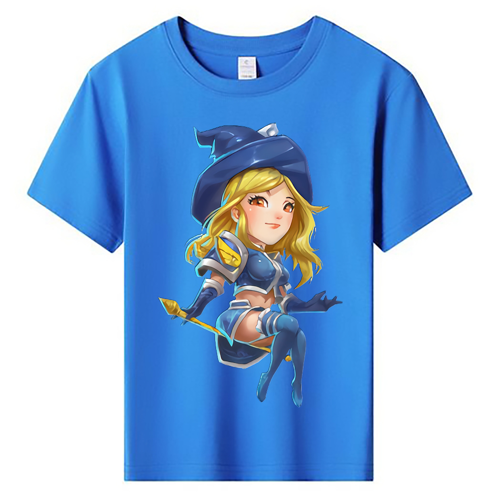 （画像用） リーグ・オブ・レジェンド League of Legends LOL 綿100％キッズTシャツ（フロントプリント）